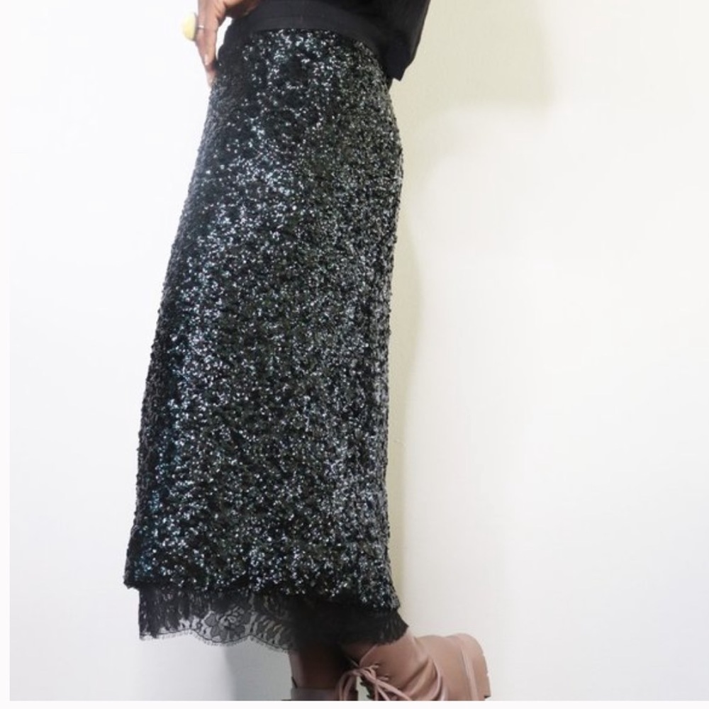 COACH‎ 1941 Sequin Midi Skirt - Picture 3 of 15